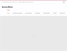 Tablet Screenshot of garderobe-secondhand.at